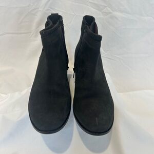 Vionic Rosalind Women's comfort Insole Suede Boots Black-Grayish Size 9